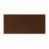 Alpine Furniture Flynn Mid Century Modern 4 Drawer Chest in Acorn - Top View
