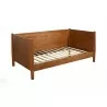 Flynn Day Bed in Acorn - Angled without Cushion - Flynn Day Bed in Acorn - Angled without Cushion