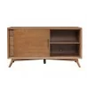 Alpine Furniture Flynn Small TV Console in Acorn - Front - Alpine Furniture Flynn Small TV Console in Acorn - Front