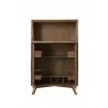 Alpine Furniture Flynn Large Bar Cabinet in Acorn - Front with Oened Drawer - Alpine Furniture Flynn Large Bar Cabinet in Acorn - Front with Oened Drawer