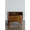 Alpine Furniture Flynn Large Nightstand in Acorn - Lifestyle 4 - Alpine Furniture Flynn Large Nightstand in Acorn - Lifestyle 4