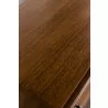 Alpine Furniture Flynn Large Nightstand in Acorn - Tabletop Close-up - Alpine Furniture Flynn Large Nightstand in Acorn - Tabletop Close-up