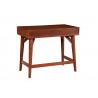 Alpine Furniture Flynn Mini/Large Desk in Acorn - Angled View