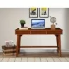 Alpine Furniture Flynn Large Desk in Acorn - Lifestyle Front - Alpine Furniture Flynn Large Desk in Acorn - Lifestyle Front