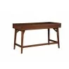 Alpine Furniture Flynn Large Desk in Acorn - Back Angled - Alpine Furniture Flynn Large Desk in Acorn - Back Angled