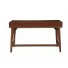 Alpine Furniture Flynn Large Desk in Acorn - Back - Alpine Furniture Flynn Large Desk in Acorn - Back