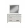 Alpine Furniture Flynn Mirror in White - Front - Alpine Furniture Flynn Mirror in White - Front