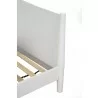 Alpine Furniture Flynn Mid Century Modern Twin Size Day Bed in White - Leg Close-up - Alpine Furniture Flynn Mid Century Modern Twin Size Day Bed in White - Leg Close-up