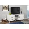 Flynn Large TV Console in White - Lifestyle - Flynn Large TV Console in White - Lifestyle