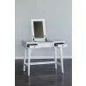Alpine Furniture Flynn Bedroom Vanity in White - Lifestyle - Alpine Furniture Flynn Bedroom Vanity in White - Lifestyle