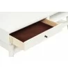 Alpine Furniture Flynn Coffee Table in White - Drawer Opened - Alpine Furniture Flynn Coffee Table in White - Drawer Opened