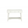 Alpine Furniture Flynn Console Table in White - Front