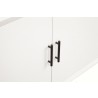Alpine Furniture Flynn Sideboard in White - Drawer Detail