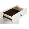 Alpine Furniture Flynn Sideboard in White - Top Angled Cabinet