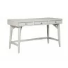 Alpine Furniture Flynn Large Desk in White - Angled View - Alpine Furniture Flynn Large Desk in White - Angled View