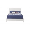 Alpine Furniture Flynn California King Panel Bed in White - Front