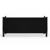 Alpine Furniture Flynn Mid Century Modern Twin Size Day Bed in Black - Back - Alpine Furniture Flynn Mid Century Modern Twin Size Day Bed in Black - Back