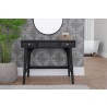 Alpine Furniture Flynn Bedroom Vanity in Black - Lifestyle