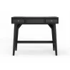 Alpine Furniture Flynn Bedroom Vanity in Black - Front - Alpine Furniture Flynn Bedroom Vanity in Black - Front