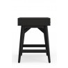 Alpine Furniture Flynn Bedroom Vanity in Black - Side