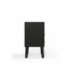 Alpine Furniture Flynn Large Nightstand in Black - Side - Alpine Furniture Flynn Large Nightstand in Black - Side