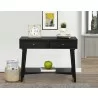Alpine Furniture Flynn Console Table in Black - Front Lifestyle - Alpine Furniture Flynn Console Table in Black - Front Lifestyle
