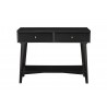 Alpine Furniture Flynn Console Table in Black - Front