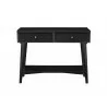 Alpine Furniture Flynn Console Table in Black - Front - Alpine Furniture Flynn Console Table in Black - Front