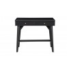Alpine Furniture Flynn Mini/Large Desk in Black - Front