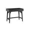 Alpine Furniture Flynn Mini/Large Desk in Black - Angled - Alpine Furniture Flynn Mini/Large Desk in Black - Angled