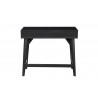 Alpine Furniture Flynn Mini/Large Desk in Black - Back