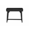 Alpine Furniture Flynn Mini/Large Desk in Black - Back - Alpine Furniture Flynn Mini/Large Desk in Black - Back