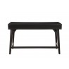 Alpine Furniture Flynn Large Desk in Black - Back