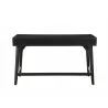 Alpine Furniture Flynn Large Desk in Black - Back - Alpine Furniture Flynn Large Desk in Black - Back