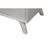 Alpine Furniture Flynn Dresser in Gray - Leg Close-up