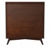 Alpine Furniture - Flynn Chest In Walnut - Back