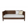 Alpine Furniture Flynn Mid Century Modern Twin Size Day Bed in Walnut - Front 