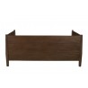 Alpine Furniture Flynn Mid Century Modern Twin Size Day Bed in Walnut - Back View