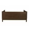 Alpine Furniture Flynn Mid Century Modern Twin Size Day Bed in Walnut - Back View - Alpine Furniture Flynn Mid Century Modern Twin Size Day Bed in Walnut - Back View
