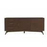 FrontAlpine Furniture Flynn Large TV Console in Walnut -  - FrontAlpine Furniture Flynn Large TV Console in Walnut - 