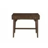Alpine Furniture Flynn Bedroom Vanity in Walnut - Front - Alpine Furniture Flynn Bedroom Vanity in Walnut - Front
