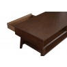 Alpine Furniture Flynn Coffee Taack Angled Opened Drawer