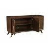 Alpine Furniture Flynn Sideboard in Walnut - Drawer Opened  - Alpine Furniture Flynn Sideboard in Walnut - Drawer Opened 