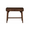 Alpine Furniture Flynn Mini/Large Desk in Walnut - Front