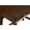 Alpine Furniture Flynn Mini/Large Desk in Walnut - Top Angled Drawer - Alpine Furniture Flynn Mini/Large Desk in Walnut - Top Angled Drawer