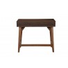 Alpine Furniture Flynn Mini/Large Desk in Walnut - Back