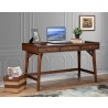 Alpine Furniture Flynn Large Desk in Walnut - Angled Lifestyle