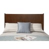 Alpine Furniture Flynn California King Panel Bed in Walnut - Headboard Front