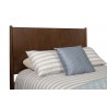 Flynn Queen Panel Bed in Walnut - Headboard Angled