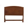 Alpine Furniture Baker Queen Panel Bed in Mahogany - Headboard Front